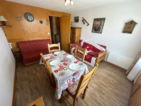 Studio cabine Les Saisies pour 5, centre station - Photo 3