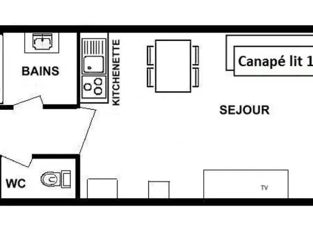 Studio confortable 4 pers, proche centre Les Saisies - Photo 2