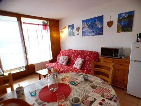 Studio cabine Les Saisies 4 pers, proche pistes, Appartement 4 personnes à Les Saisies - Photo 6