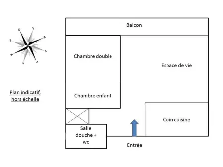 Appartement 2 pièces cabine au centre des Gets, lumineux, classé 3 étoiles - Photo 11