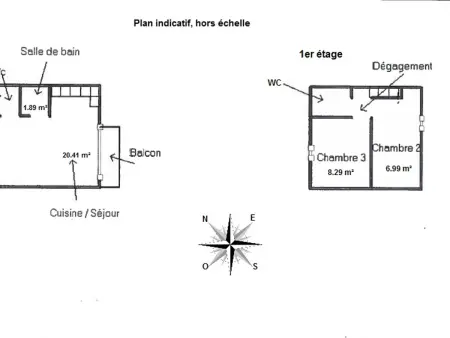 T3 duplex lumineux, proche pistes, parking, Wi-Fi - Photo 10