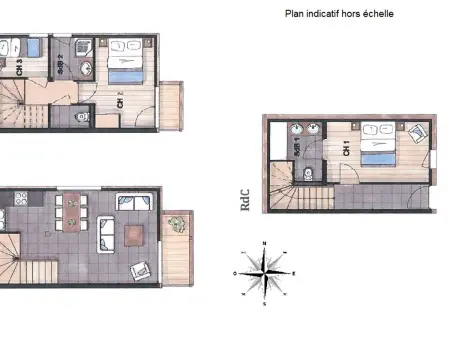 3 Pièces + Cabine aux Gets, Proche Centre, Parking, 3* - Photo 11