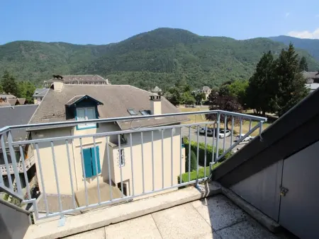 Bagnères-de-Luchon : Duplex calme 4 pers, balcon, parking - Photo 8