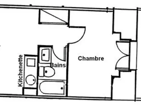 Charmant T2 RDC avec Jardinet et Parking, Proche Thermes et Commerces - Photo 12