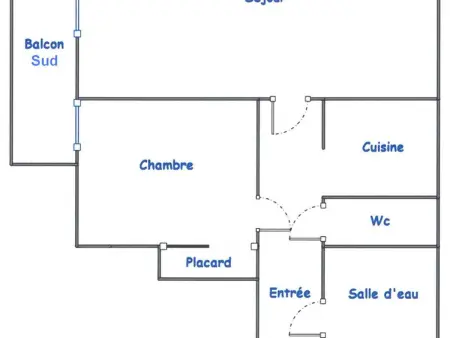Appartement 2 pièces cabine avec balcon, parking, animaux admis, Wi-Fi - Photo 12