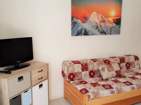 Studio calme aux Deux Alpes, accès pistes, animaux admis - Photo 11