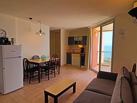 Studio climatisé avec vue mer, piscine et parking - Photo 7