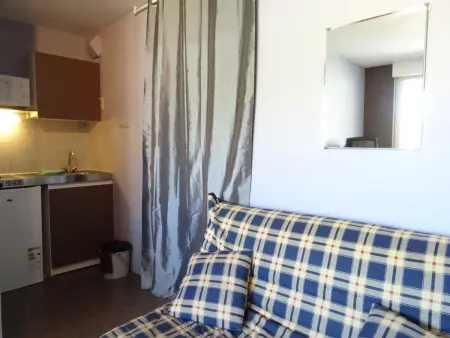 Studio au pied des pistes pour 5 personnes avec balcon et casier à skis - Photo 4
