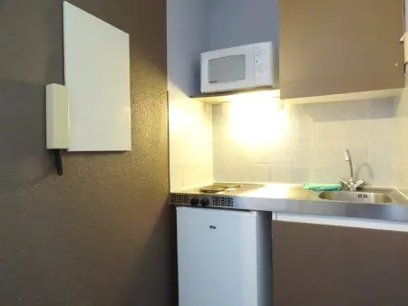 Studio au pied des pistes pour 5 personnes avec balcon et casier à skis - Photo 5