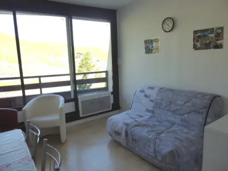 Studio familial 6 pers. accès pistes, balcon, parking gratuit, casier à skis - Photo 1