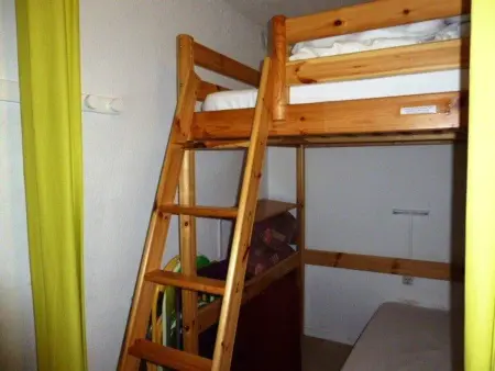 Studio familial 6 pers. accès pistes, balcon, parking gratuit, casier à skis - Photo 8