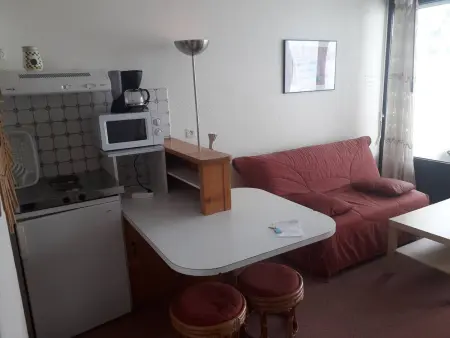 Studio 4 pers avec balcon sur les pistes, parking gratuit, casier à skis et kitchenette aménagée - Photo 10