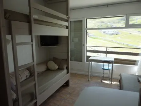 Studio confortable avec balcon et casier à skis, 4/6 personnes, au pied des pistes - Photo 2