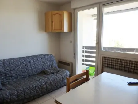 Studio 4 pers, proche pistes avec balcon et parking - Photo 11
