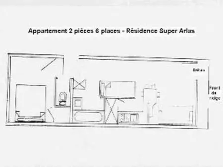 Appartement 6 pers avec accès direct aux pistes et parking gratuit à La Pierre St Martin - Photo 7