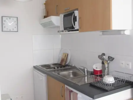 Appartement cosy 6 pers. à Arette, 2 chambres, kitchenette, lave-vaisselle, lave-linge, casier à skis - Photo 2