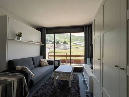 Studio cosy pour 4 avec balcon et Wi-Fi, accès direct aux pistes - Photo 3