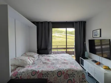 Studio cosy pour 4 avec balcon et Wi-Fi, accès direct aux pistes - Photo 4