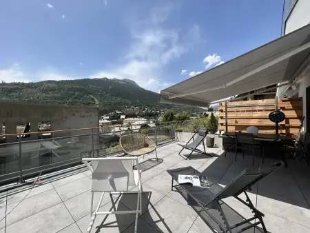 Appartement 3 étoiles, 42m², terrasse ensoleillée, 4 pers., Briançon - Photo 10