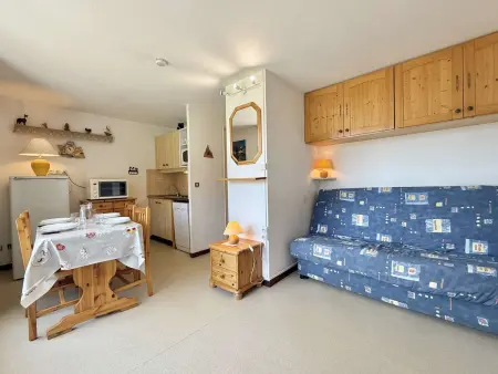 Studio cabine à 700m de Praz-Sur-Arly, navettes gratuites, parking, wifi et ménage inclus - Photo 1