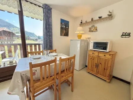Studio cabine à 700m de Praz-Sur-Arly, navettes gratuites, parking, wifi et ménage inclus - Photo 3