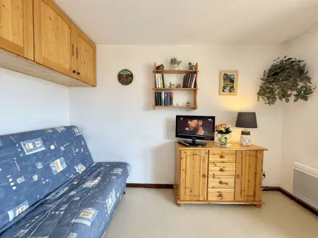 Studio cabine à 700m de Praz-Sur-Arly, navettes gratuites, parking, wifi et ménage inclus - Photo 4