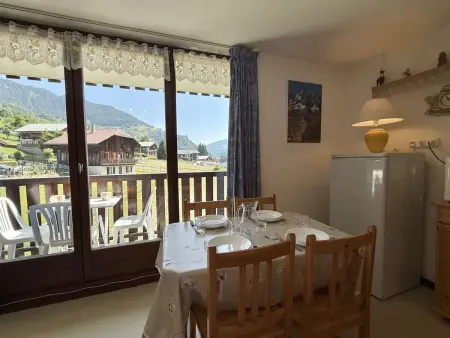 Studio cabine à 700m de Praz-Sur-Arly, navettes gratuites, parking, wifi et ménage inclus - Photo 6