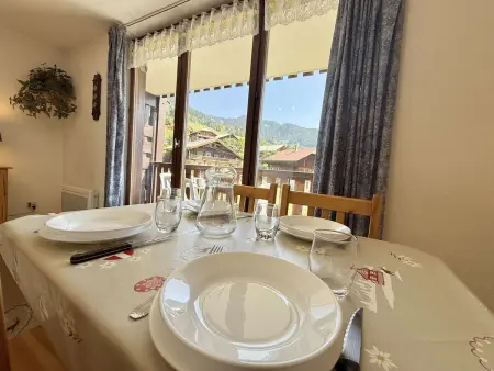 Studio cabine à 700m de Praz-Sur-Arly, navettes gratuites, parking, wifi et ménage inclus - Photo 8