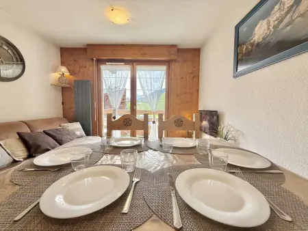 Appartement 2 pièces cabine à Praz-sur-Arly - 6 personnes avec parking - Photo 5