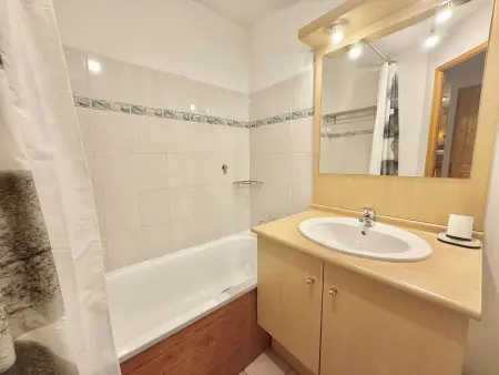 Appartement 2 pièces cabine à Praz-sur-Arly - 6 personnes avec parking - Photo 12