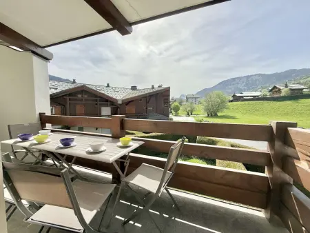 Appartement 2 pièces cabine à Praz-sur-Arly - 6 personnes avec parking - Photo 14