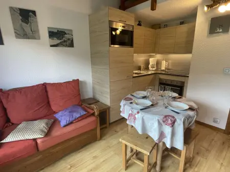 Appartement 2 pièces à Praz-sur-Arly - 5 personnes, proche des pistes, animaux acceptés, parking - Photo 3