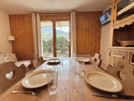 Charmant Studio Cabine à Praz-Sur-Arly, Ideal Pour 4 avec Parking, Proche Village et Remontées - Photo 5