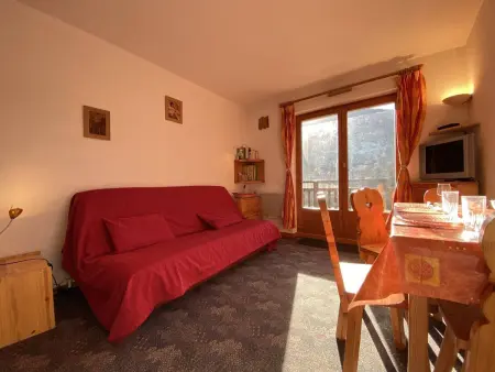 Studio cabine à Praz Sur Arly - Balcon, proche pistes et centre - 4 pers, parking, casier ski - Photo 1