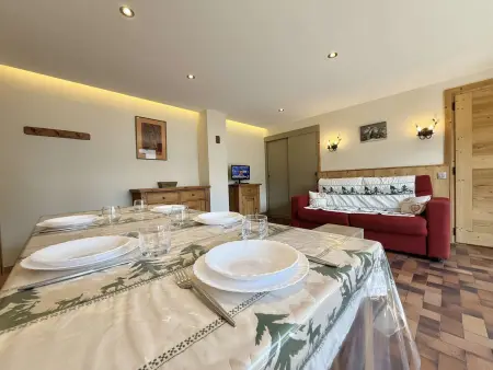 Appartement cosy au cœur de Praz-Sur-Arly - 5 pers, proche centre et pistes, parking et casier ski - Photo 4
