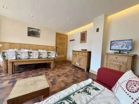 Appartement cosy au cœur de Praz-Sur-Arly - 5 pers, proche centre et pistes, parking et casier ski - Photo 6