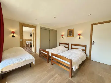Appartement cosy au cœur de Praz-Sur-Arly - 5 pers, proche centre et pistes, parking et casier ski - Photo 12
