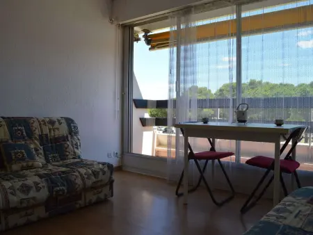 Studio cabine 4 pers. avec balcon, piscine, parking, accès direct plage - Grau-du-Roi - Photo 1