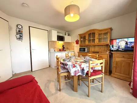 Charmant 2P Cabine à Praz-sur-Arly - Ski, Balcon, Parking, 4 Pers - Photo 1