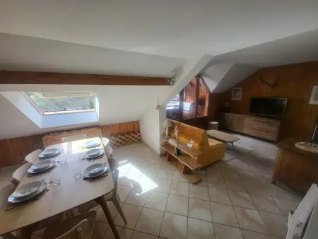 Duplex 3 pièces 6 pers sous les toits avec balcon et garage - Montgenèvre - Photo 1