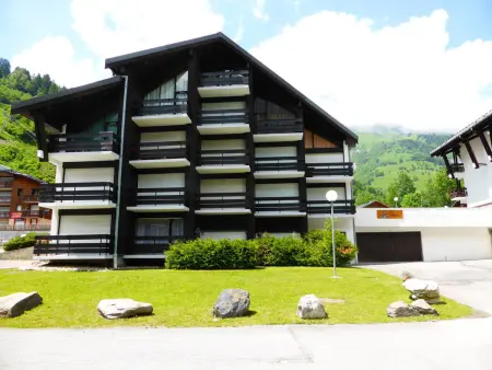 Studio avec balcon pour 5 pers. aux Contamines-Montjoie, parking inclus - Photo 13