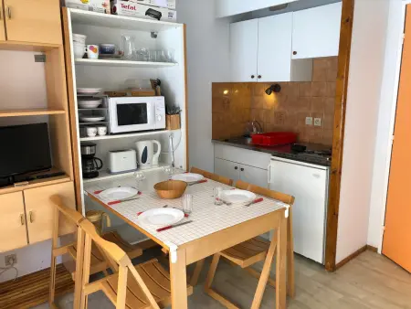 Studio coin nuit 4 pers avec terrasse aux Contamines-Montjoie - Photo 2