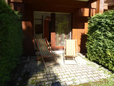 Studio coin nuit 4 pers avec terrasse aux Contamines-Montjoie - Photo 12