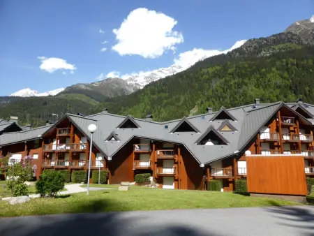 Studio coin nuit 4 pers avec terrasse aux Contamines-Montjoie - Photo 14