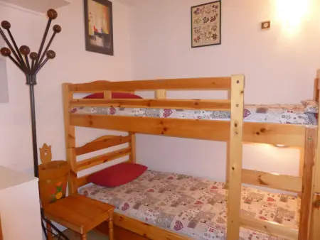 Studio cabine pour 6 personnes aux Contamines-Montjoie avec parking privé - Photo 4