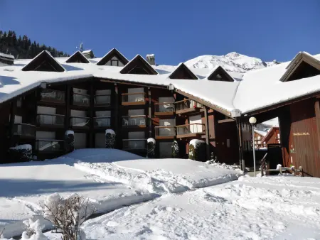 Studio cabine pour 6 personnes aux Contamines-Montjoie avec parking privé - Photo 13
