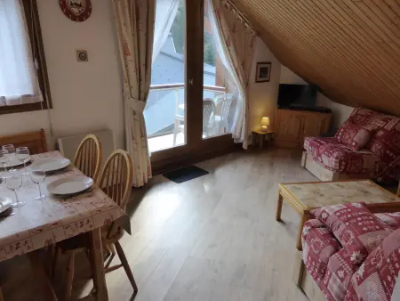 Appartement 2 pièces pour 5 personnes aux Contamines-Montjoie avec Parking - Photo 1