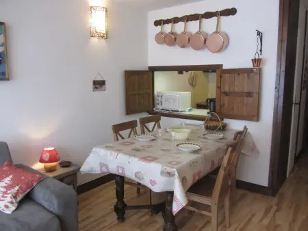 Studio pour 4 au cœur du village avec terrasse, Appartement 4 personnes à Les Contamines Montjoie - Photo 1