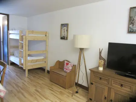 Studio pour 4 au cœur du village avec terrasse, Appartement 4 personnes à Les Contamines Montjoie - Photo 4