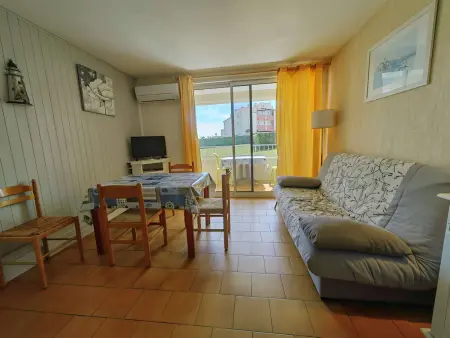 Charmant T2 climatisé avec piscine et parking à 20m de la mer, pour 5 pers - Photo 3